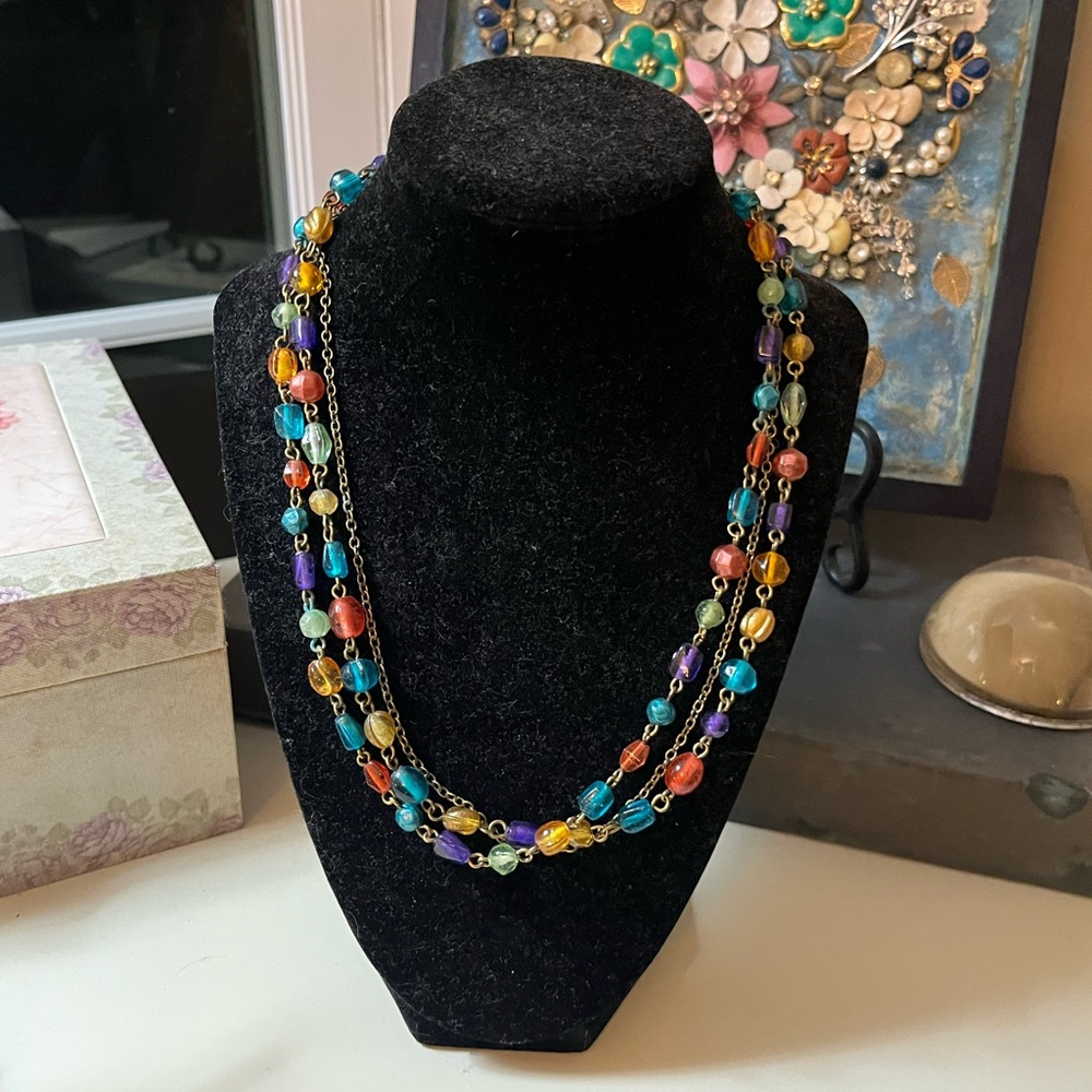 EUC | Colorful Beaded Necklace!